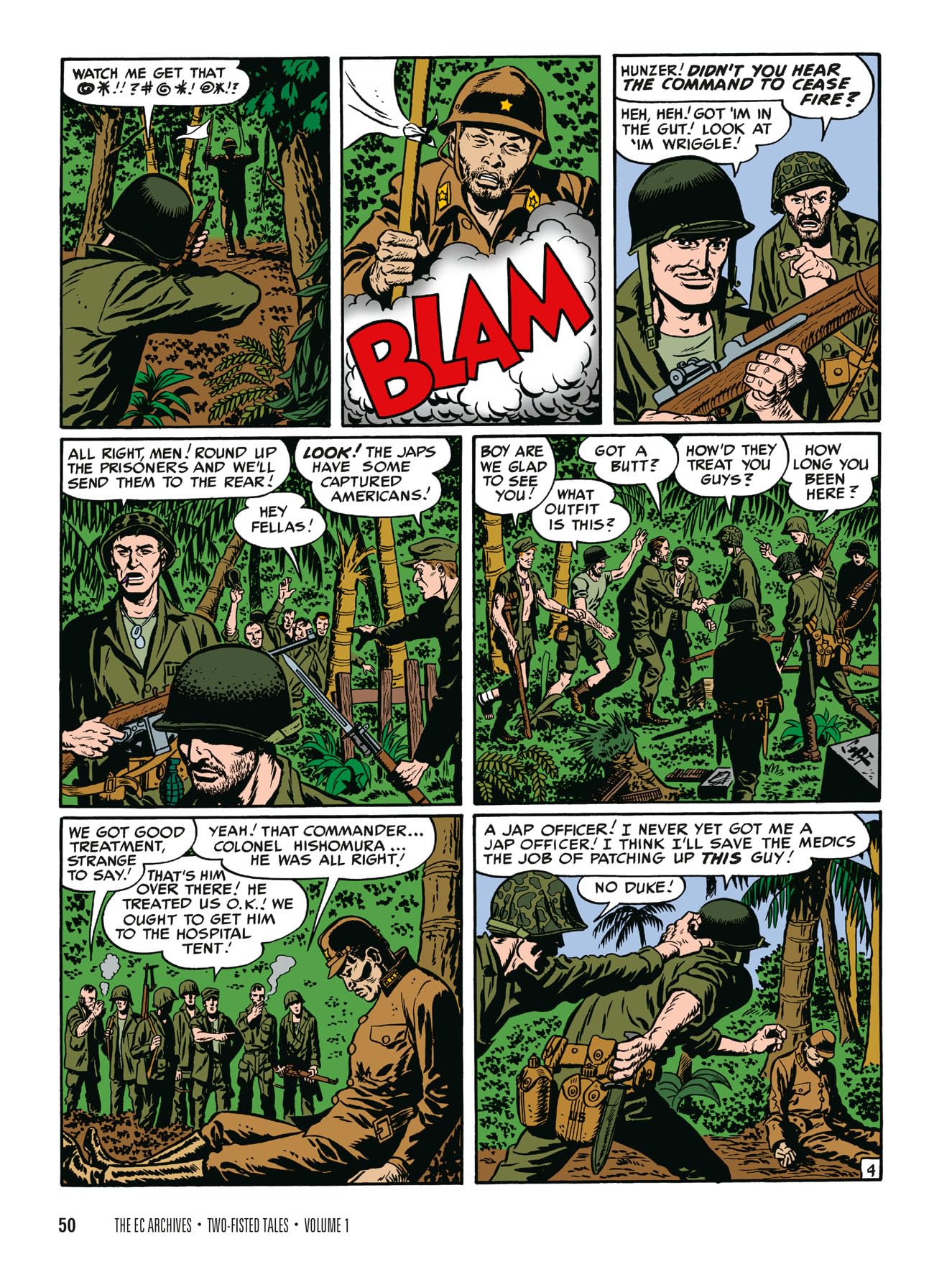 The EC Archives: Two-Fisted Tales Volume 1