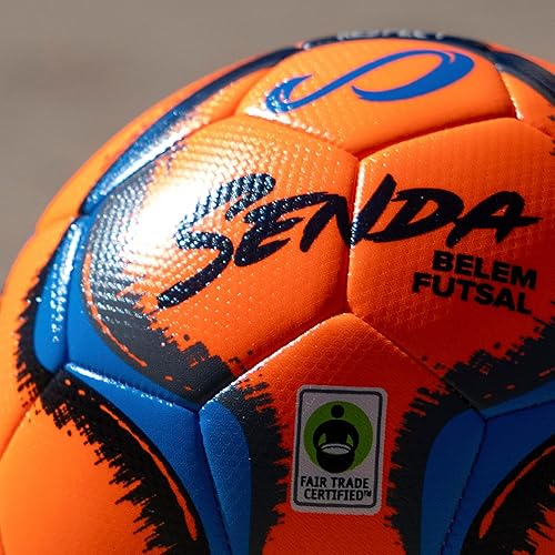 Miniatura 11 de Senda Belem Balón de Futsal para Entrenamiento Blanco,Amarillo/Rojo/Naranja/Negro,Naranja/Azul/Gris/Negro,https://www.amazon.com/dp/undefined