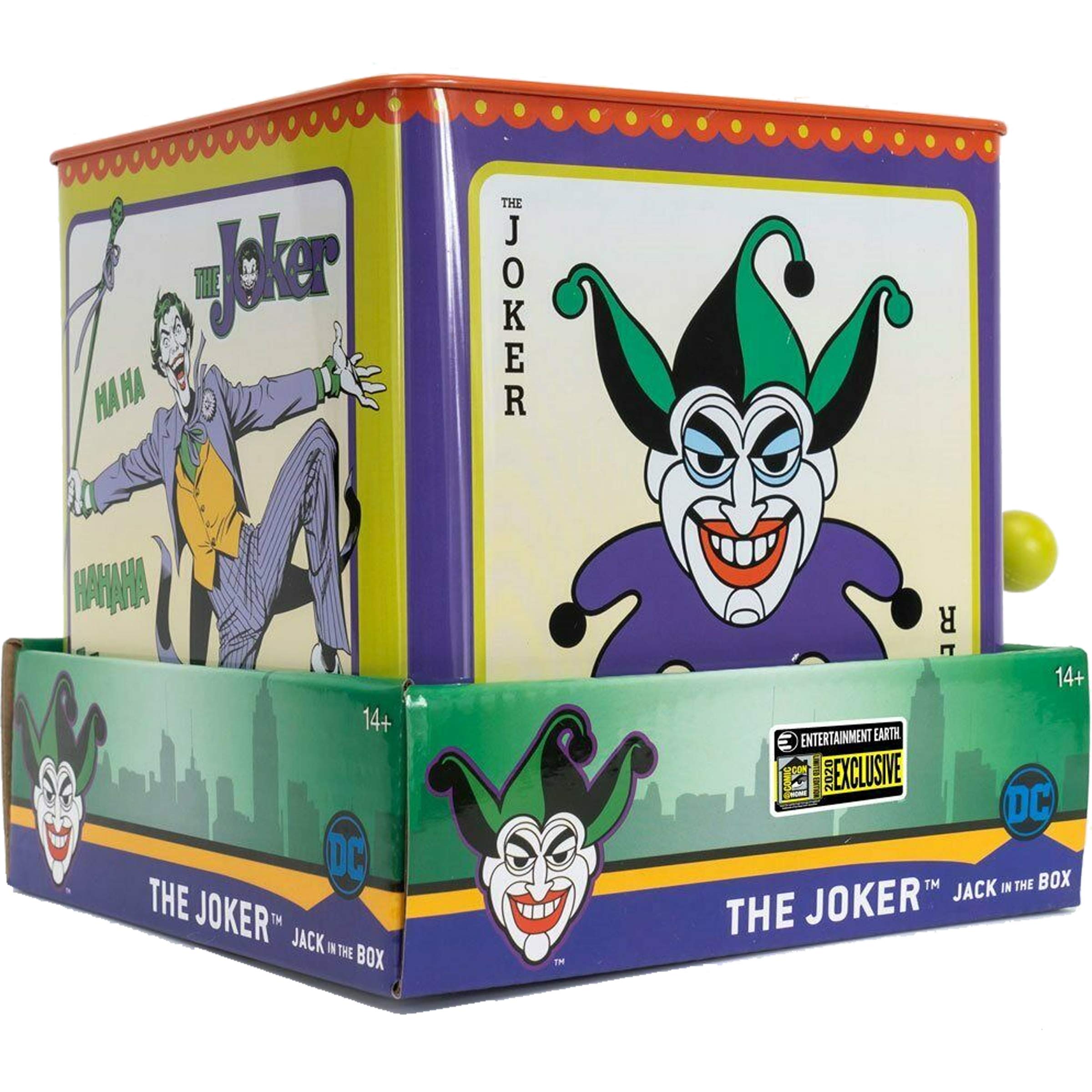 Entertainment Earth The Joker Jack in the Box Action Figure