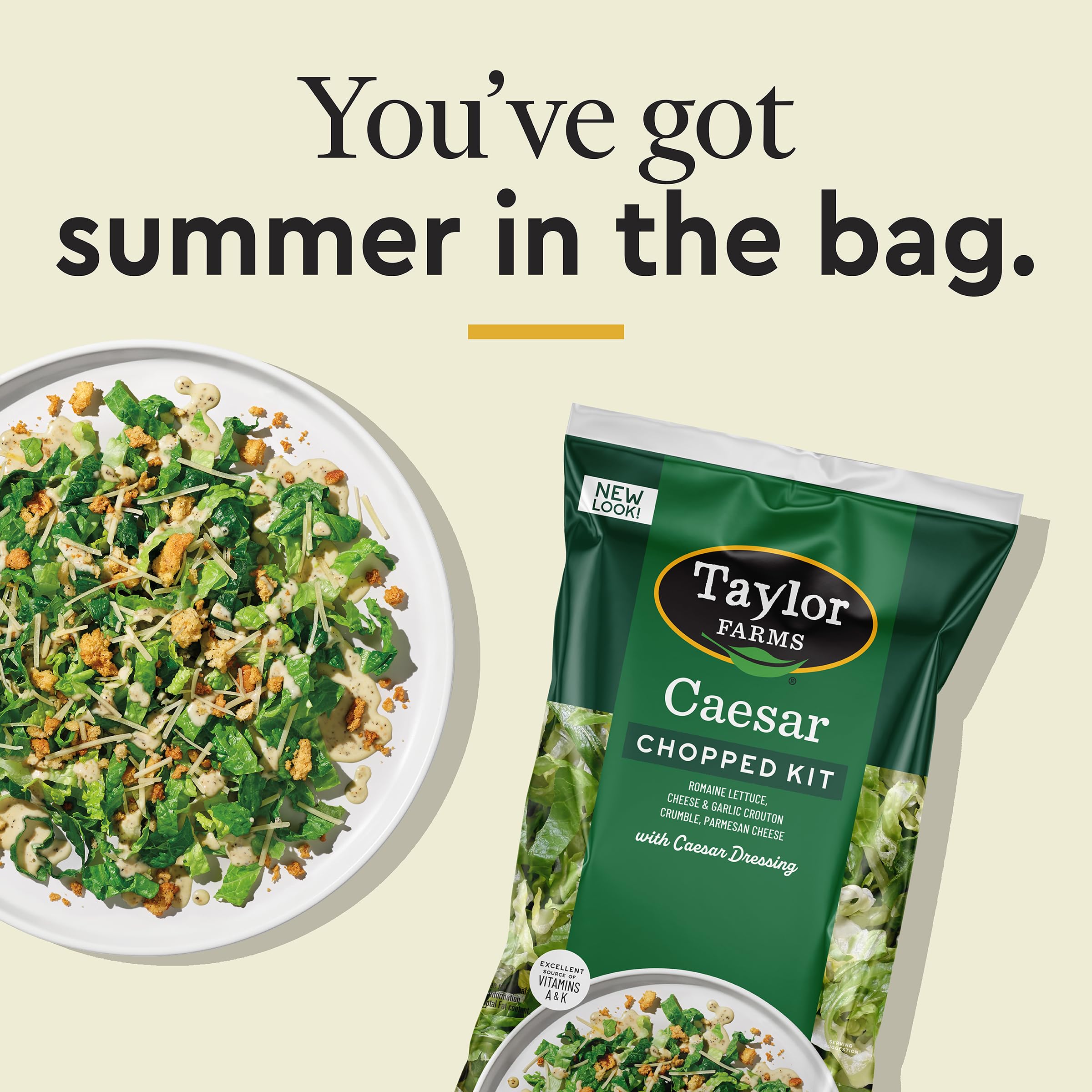 Taylor Farms Caesar Chopped Salad Kit 11 15oz — view 5