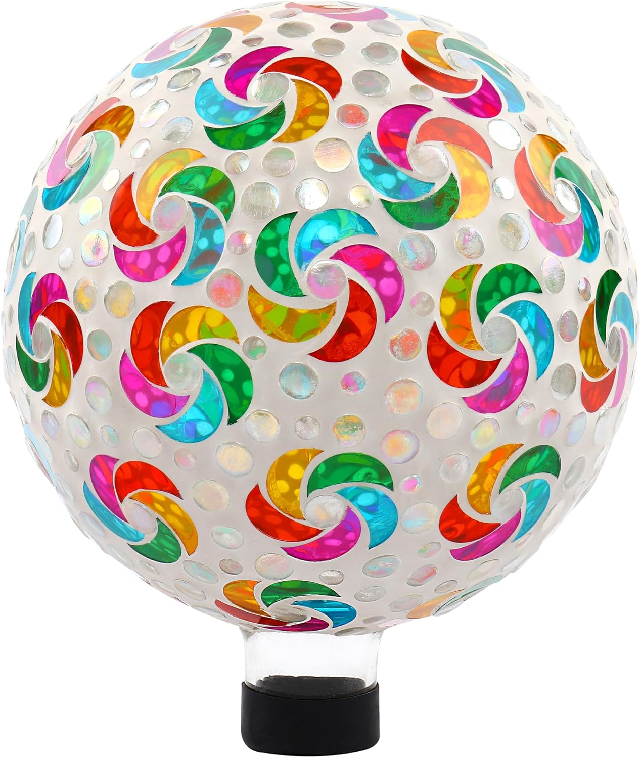 SAVENNA 8-Inch Mosaic Gazing Ball Review: Fade-Resistant Garden Decor for Patios, Lawns & Small Yards