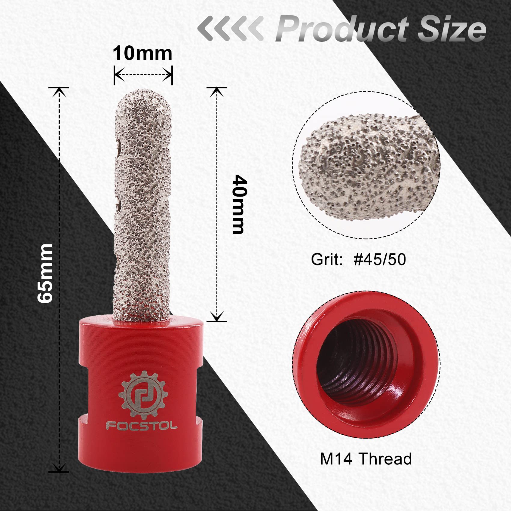 Diamantbohrer Set 7-teilig Von DT-DIATOOL – Für Fliesen, Keramik, Marmor In 6-25mm