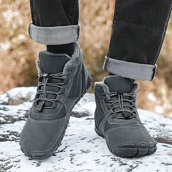 Zapatos Descalzos de Invierno para Mujer y Hombre, Zapatos de Trail Running con Forro cálido, Zapatos de Invierno para Exteriores, Antideslizantes, Impermeables, Zapatos Descalzos6