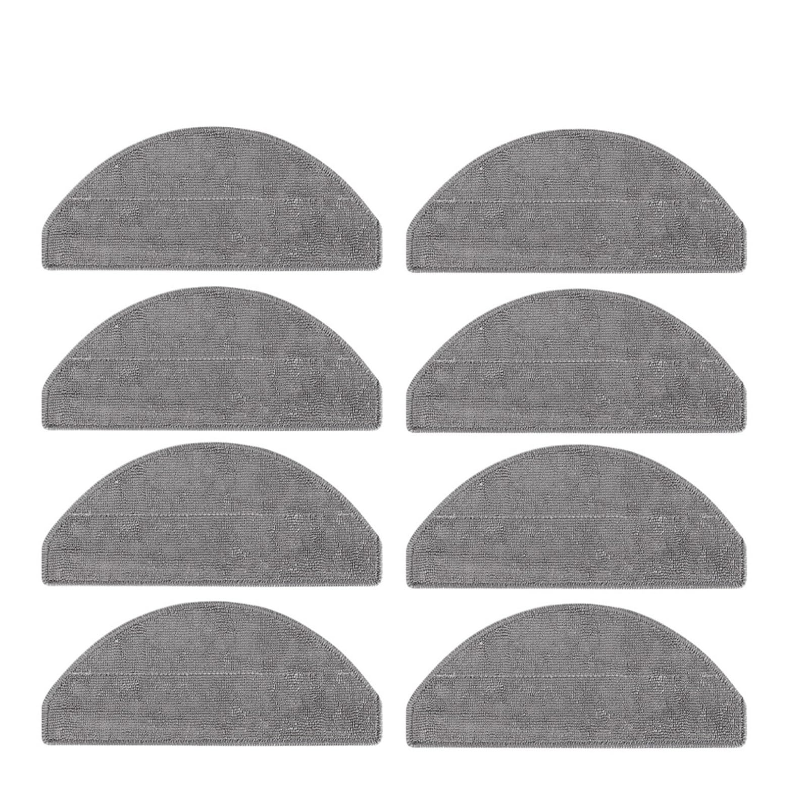 Vividcrate Mop Cloths Parts,Compatible For Roborock,Q7 M5 Q7 L5 Q7B TF Sweeper Robot Vacuum Cleaner Attachments Mop Pads Consumables(8pcs)