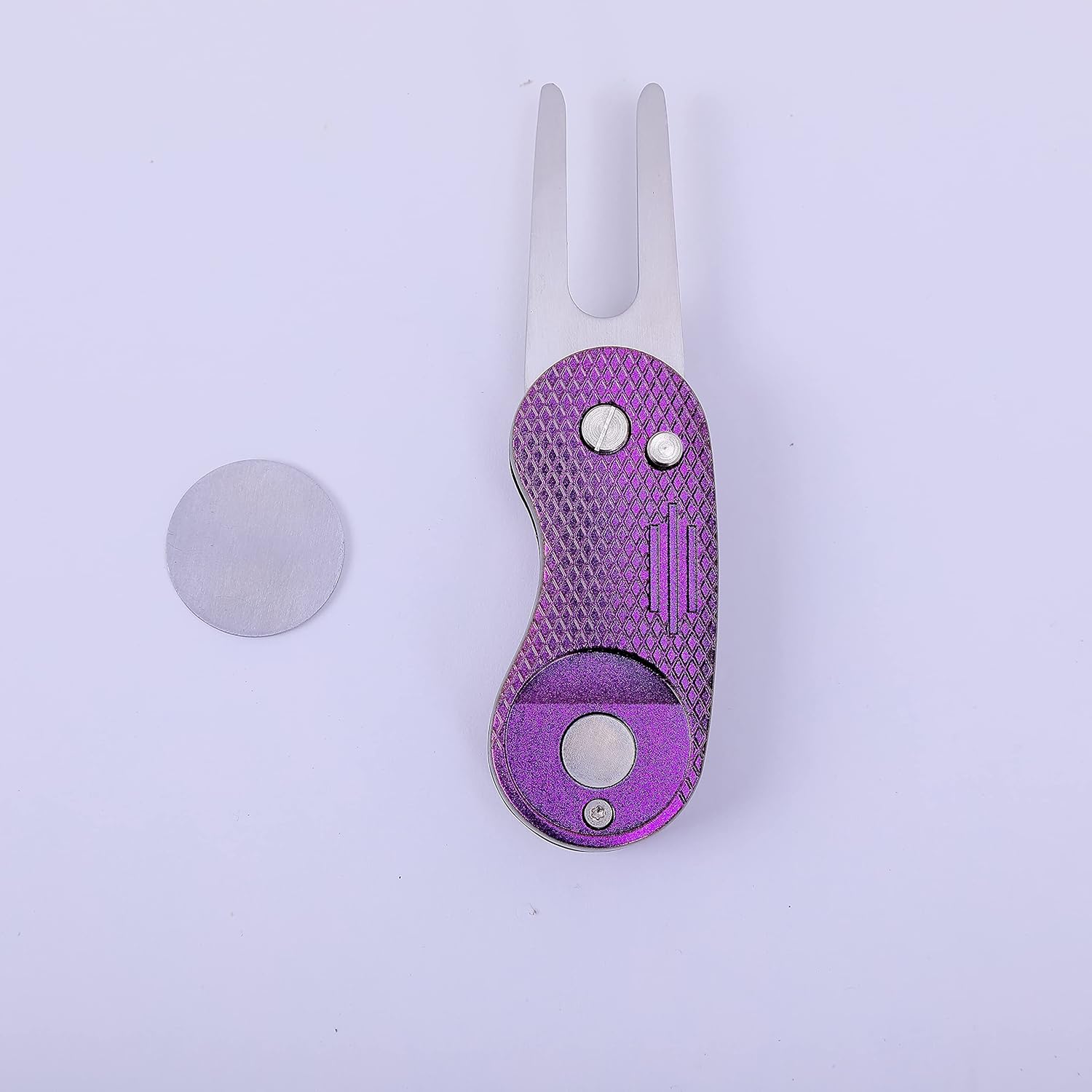 review Fanglin Foldable Golf Divot Tool with Pop-up Button & Magnetic Ball Marker