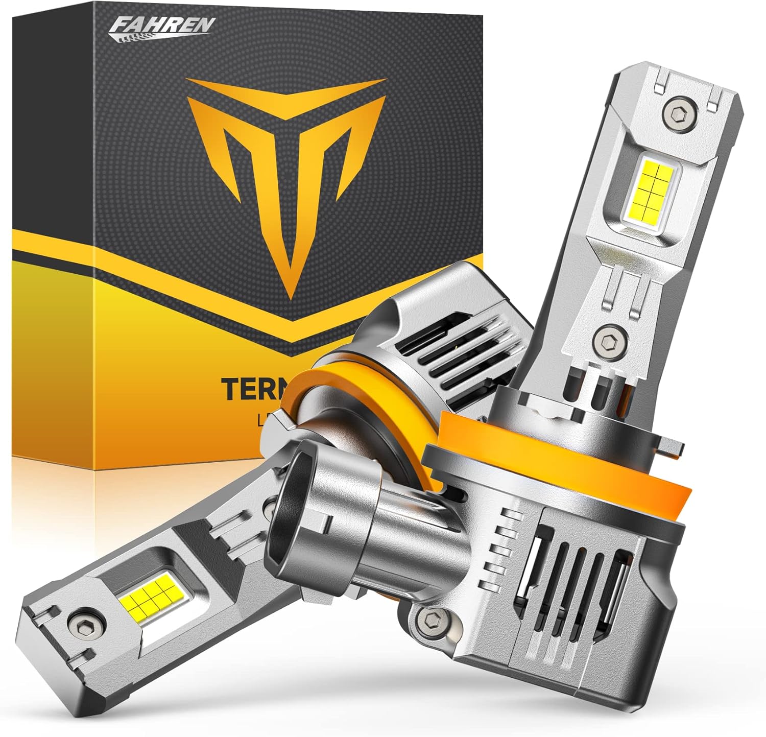 FAHREN H11 LED Headlight bulbs,28000LM 800 Brightness H8 H9 LED Bulbs