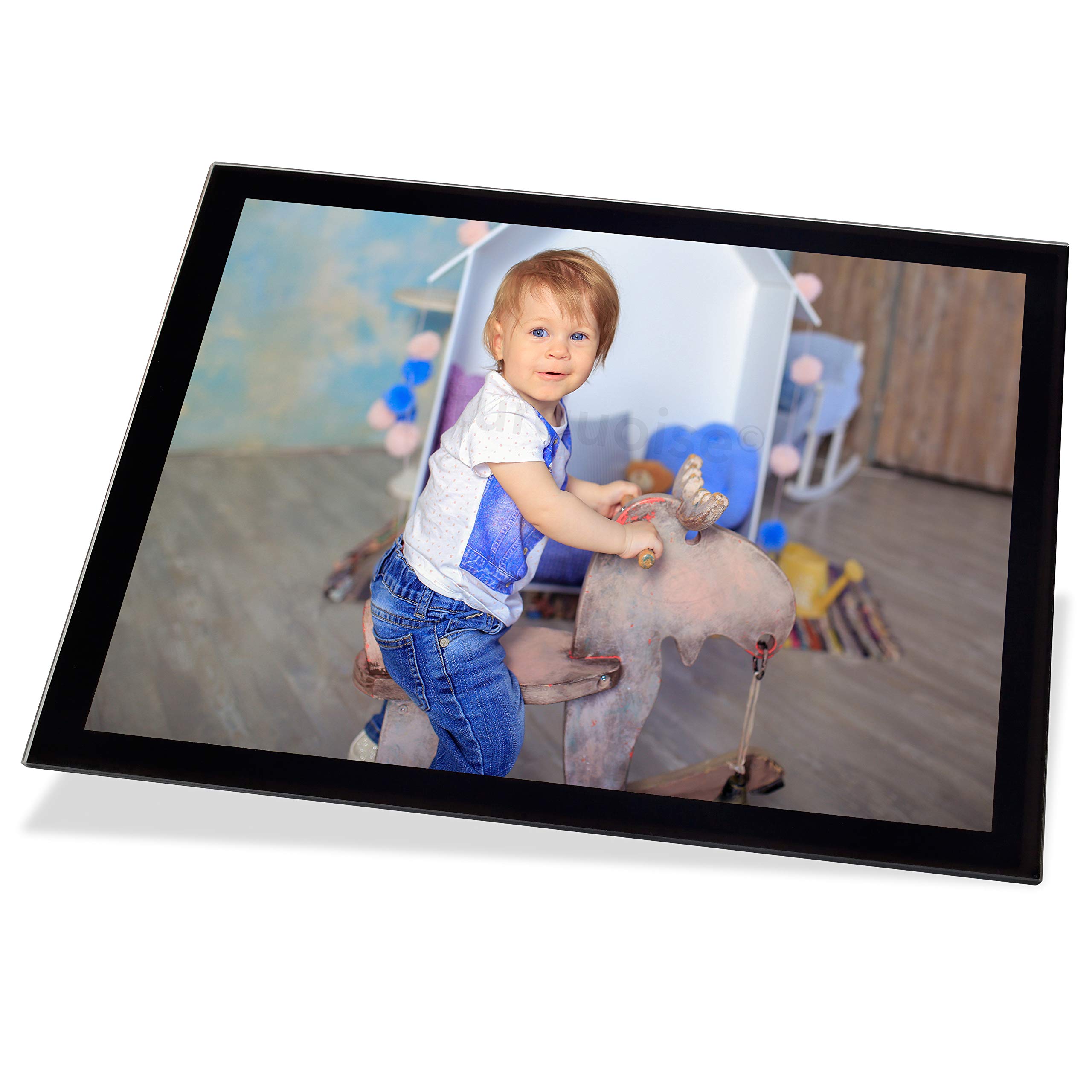 Personalised Photo Gift Picture Glass Placemat Table Place Mat Set | 10 x 8" (Pack of 10)