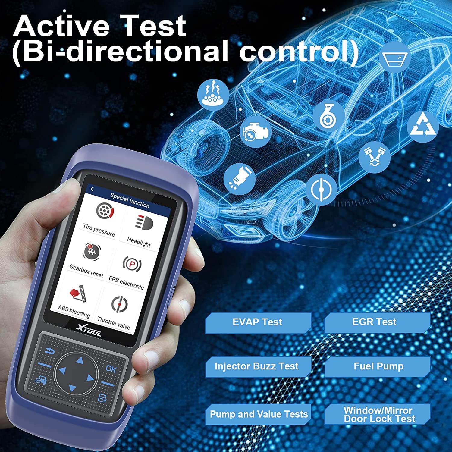 XTOOL Diagnostic Scanner, A30 PRO Wireless Version with Bidirectional