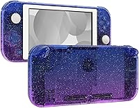 Vista 17 de eXtremeRate Glacier Blue DIY Replacement Shell for Nintendo Switch Lite, NSL Handheld Controller Housing w/Screen Protector, Custom Case Cover for