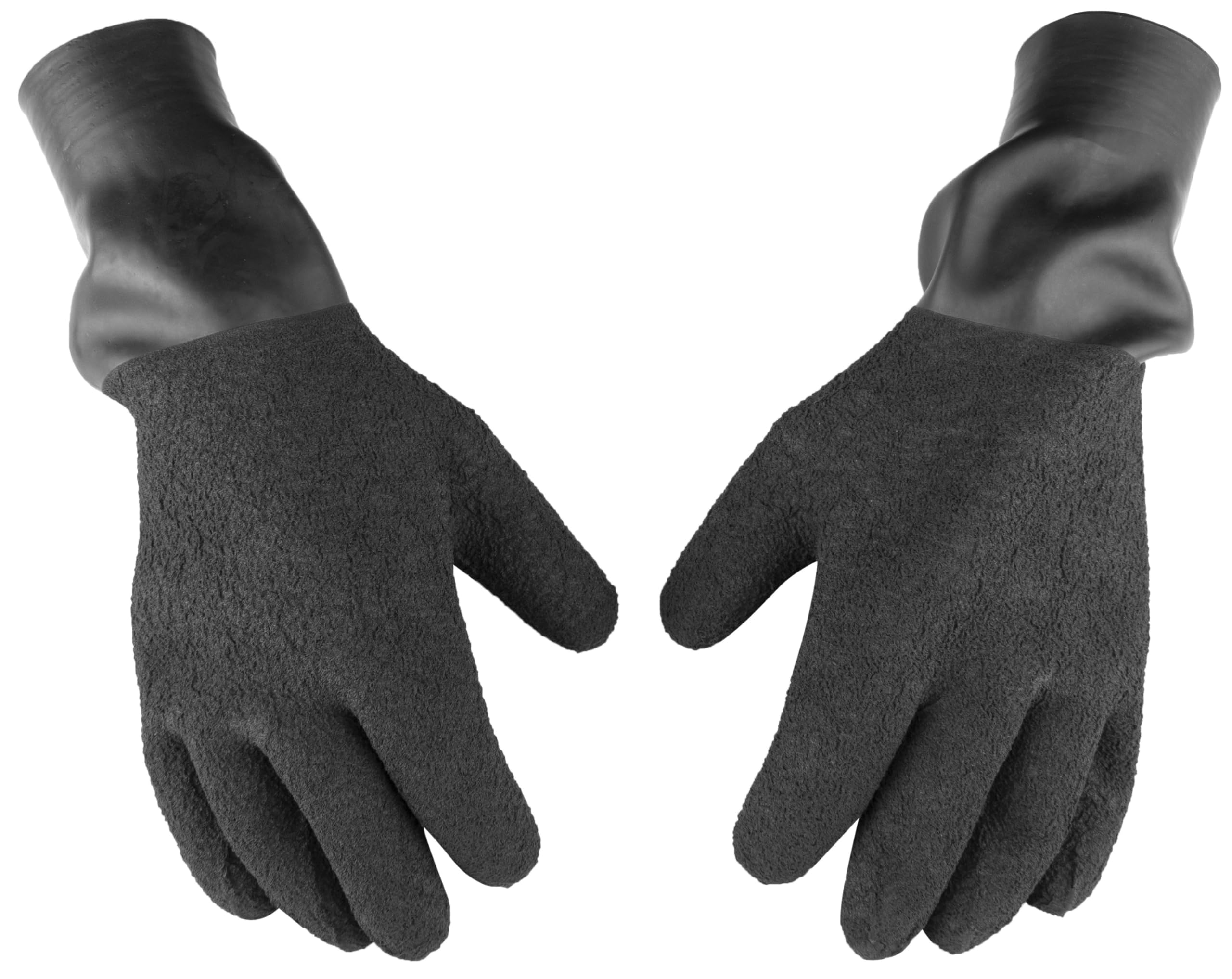 Trockenhandschuh mit Dichtung (M, Schwarz)