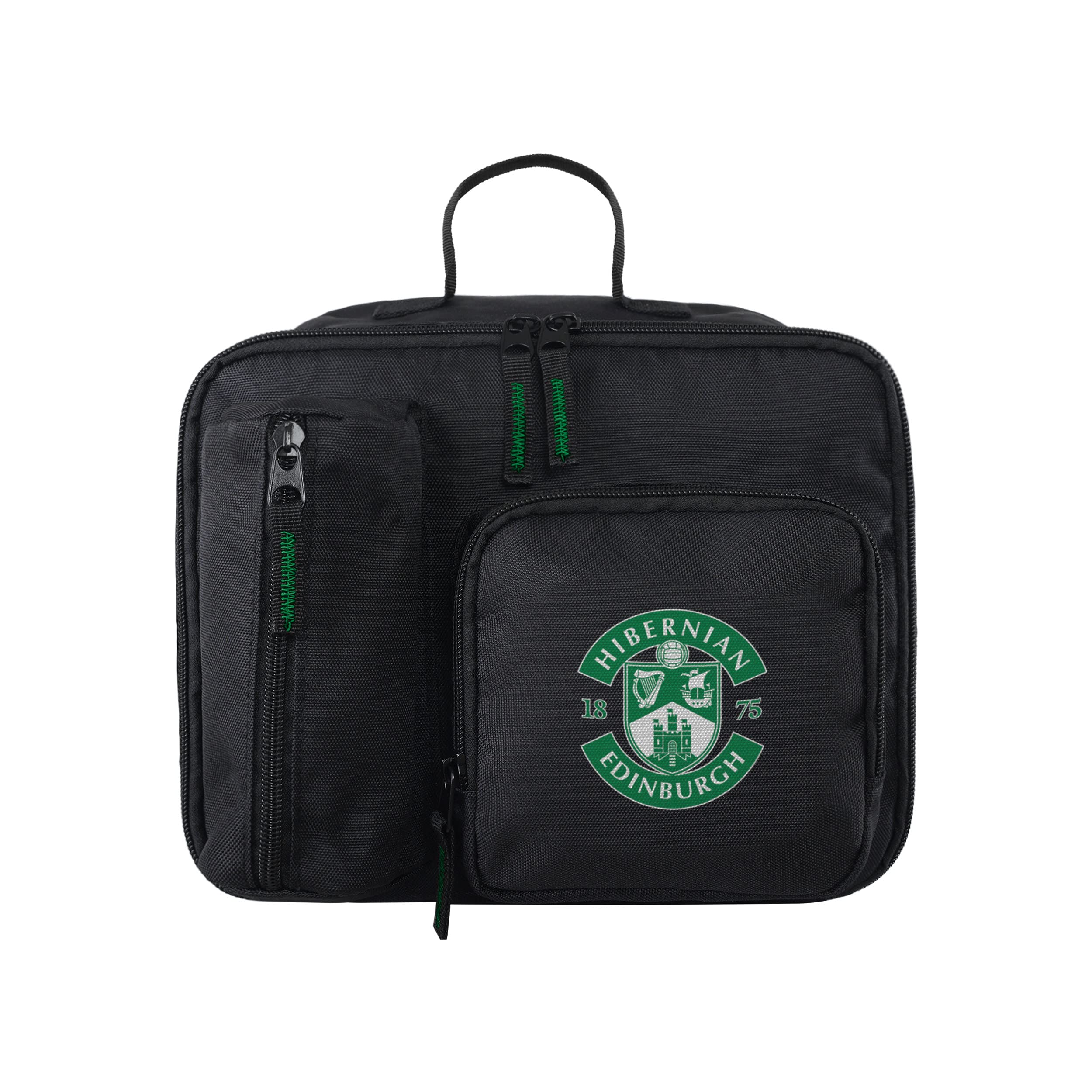 FOCO Scotish Premier League SPL Hibbernian Recycled Black Lunch Bags, Hibernian