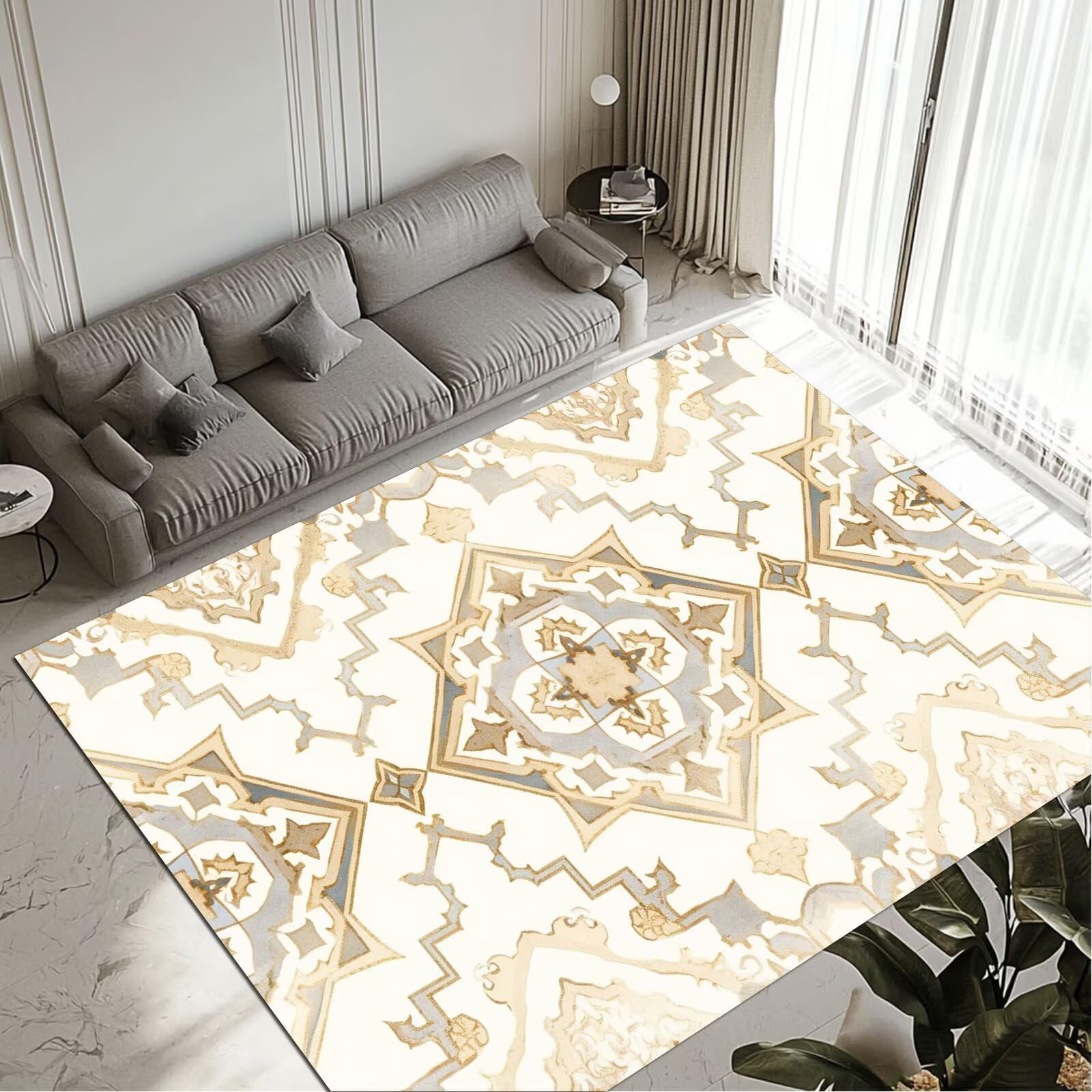 Tapis salon lavable idéal pour sublimer une salle à manger ou un couloir