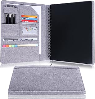 Ditiord Folio Planner Cover for Rocketbook Smart Notebook– Waterproof Portfolio Organizer Fits A4/Letter Size (8.5x11 Inc...