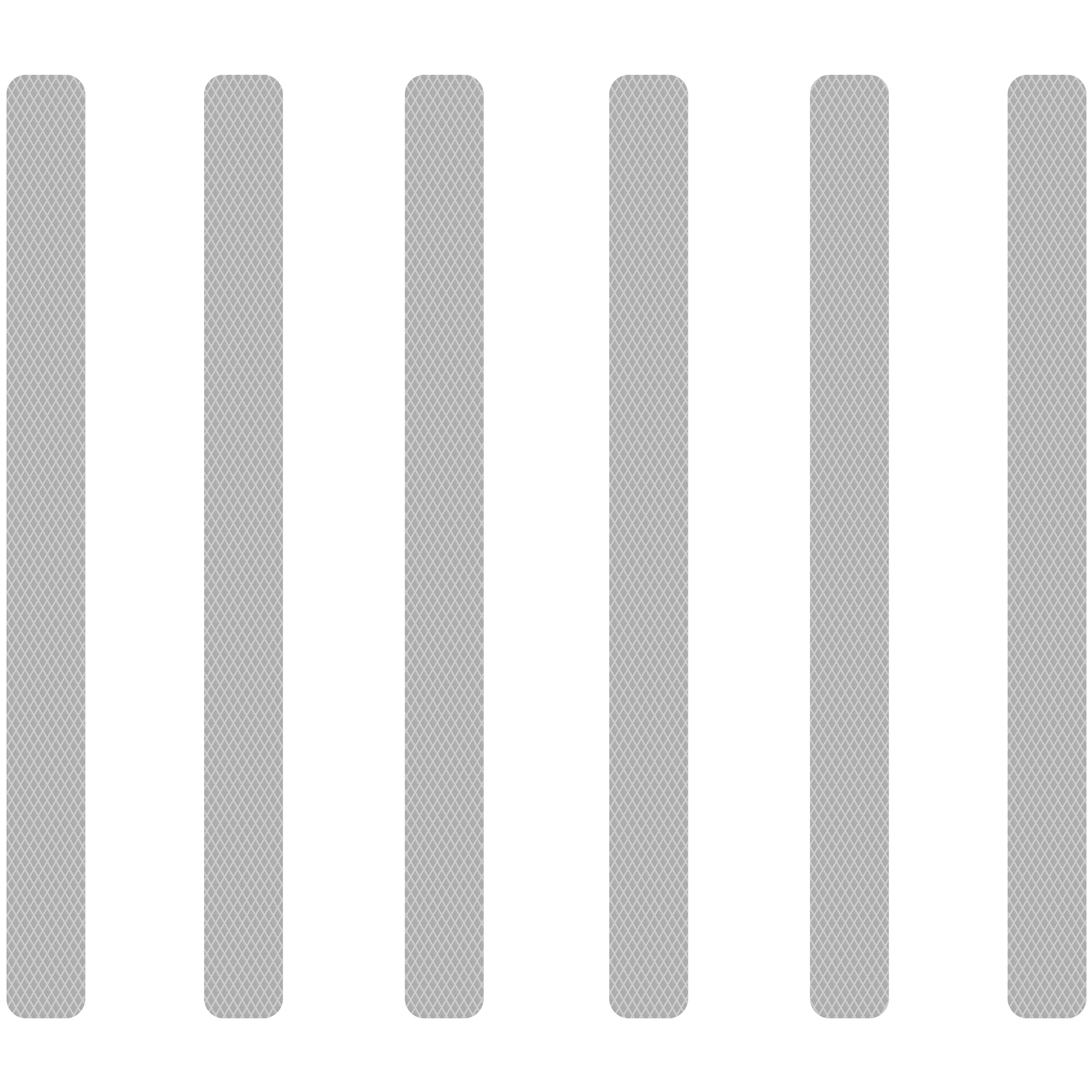 Bathtub Bath and Shower 1" x 12" Non-Slip Traction Treads (Clear)