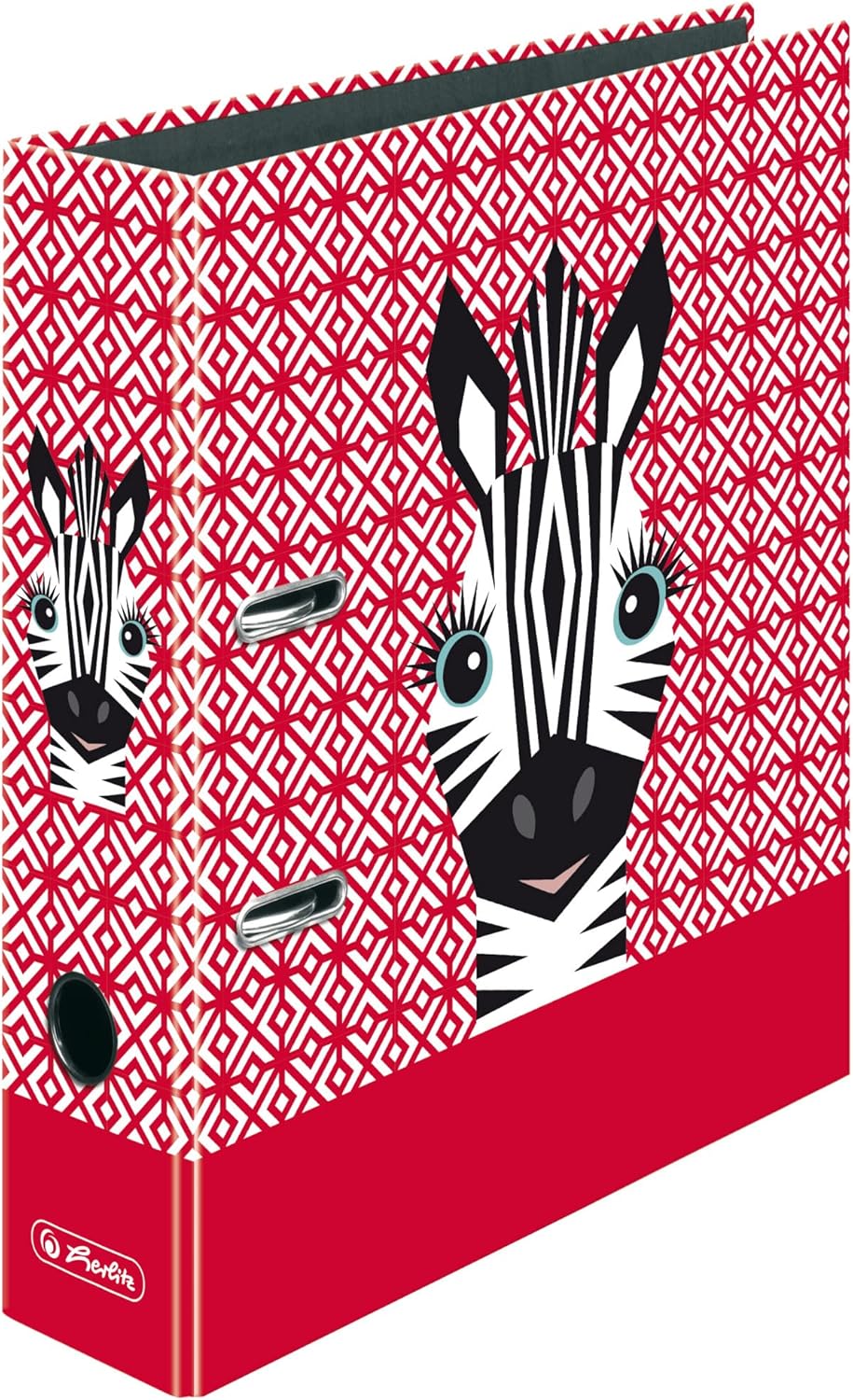 herlitz maX.File A4 Folder 8 cm Cute Animals Zebra Design