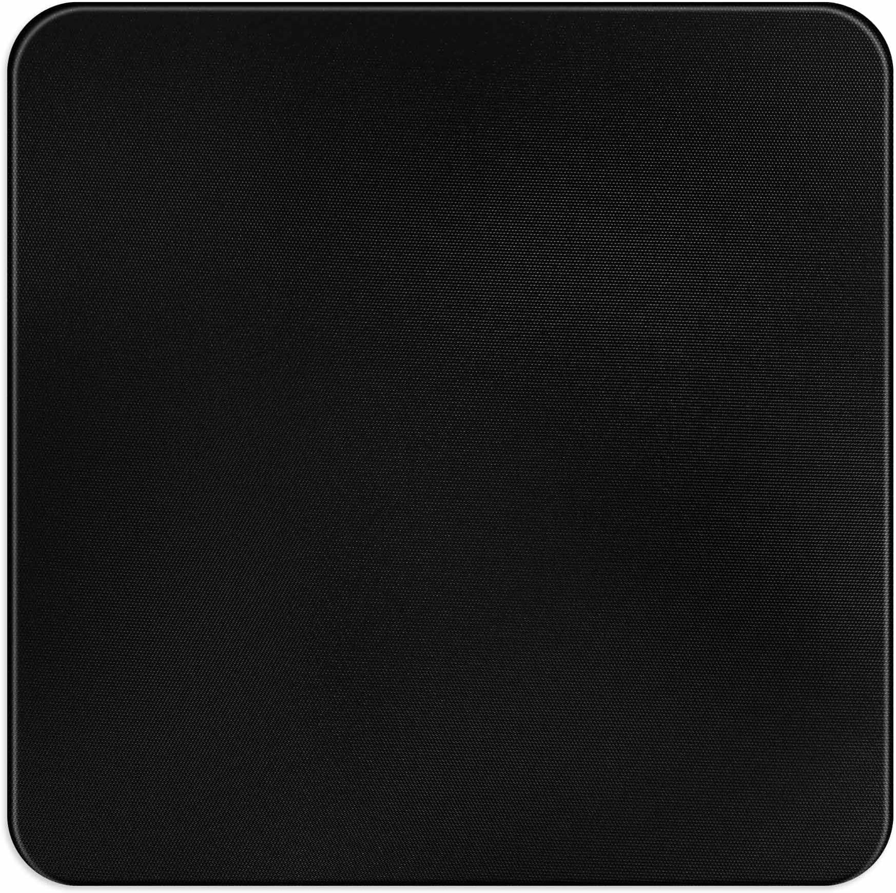 DAWNTREES Glass Mouse Pad, Game and Office Mouse Mat, Desktop Decoration, Suitable for Fast and Precise Control of Various Types of Mice (black, 1pack)