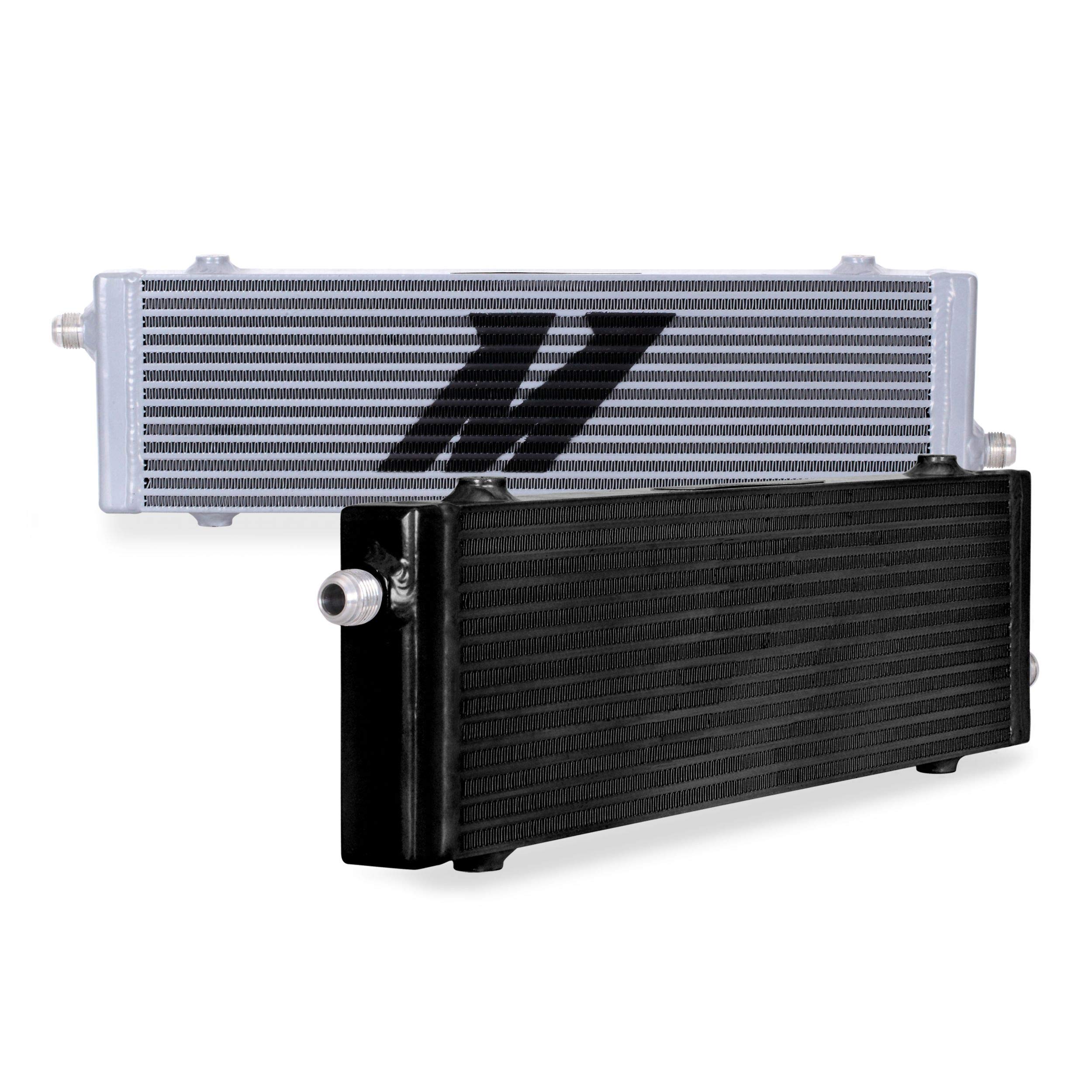 Mishimoto Universal Cross Flow Bar & Plate Oil Cooler Large - Black