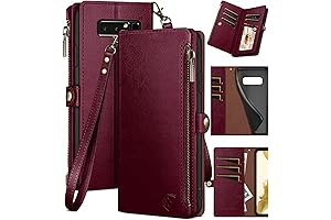 XcaseBar for Samsung Galaxy Note 8 Wallet Case with Shockproof Protection