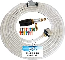 X-Jet M5#13 Kit | 4-4.5 GPM | R&eacute;glable &agrave; Long Terme Injection Externe Variable Pression De Lavage Buse | Parfait pour Le Lavage R&eacute;sidentiel & Propri&eacute;t&eacute;s Commerciales du Sol | W/ 2000 &Agrave; 4500 PSI