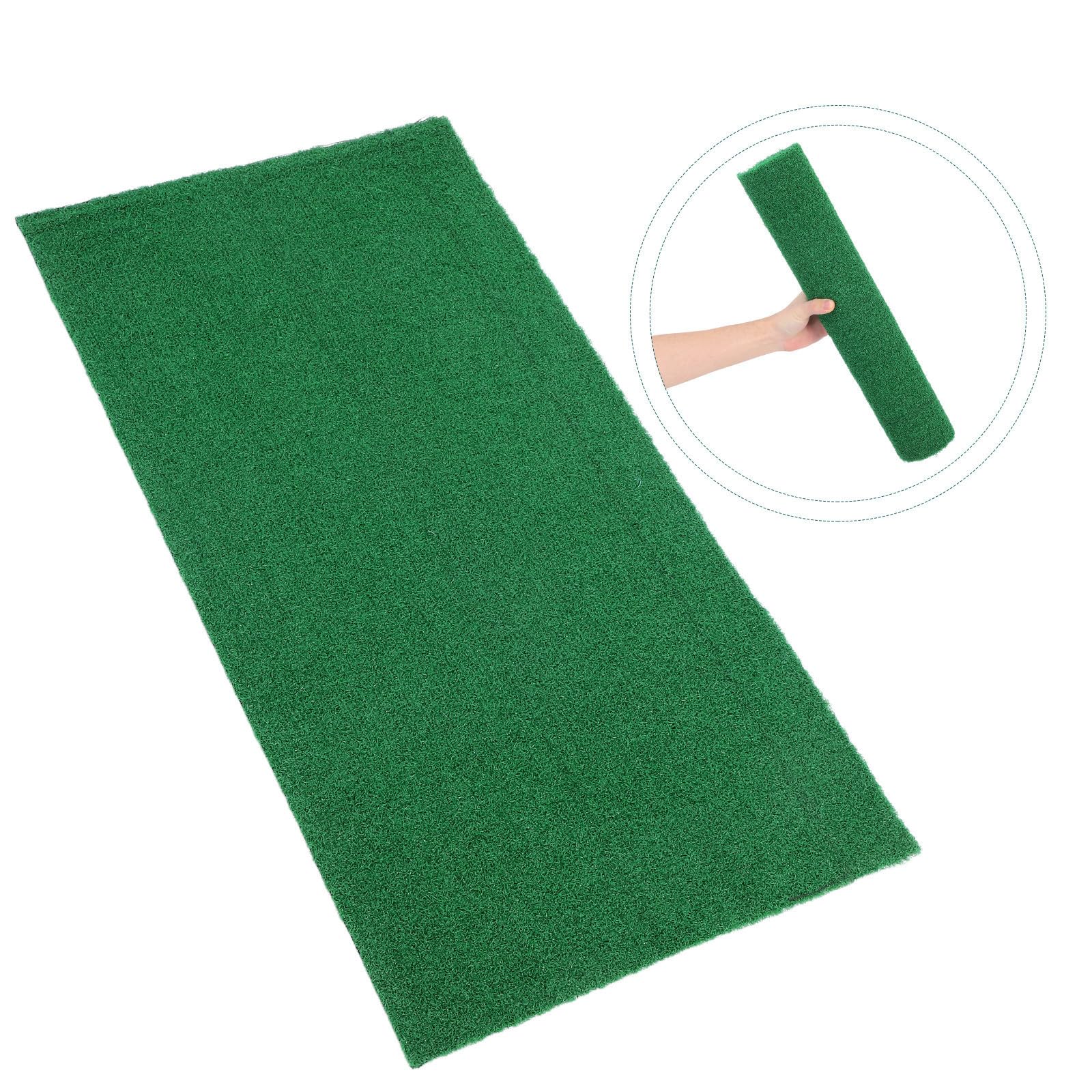 Yardwe Isola Galleggiante Verde in Plastico per Tartarughe e Rettili, Tappeto Erboso Artificiale Leggero e Resistente, per Uso Interno ed Esterno