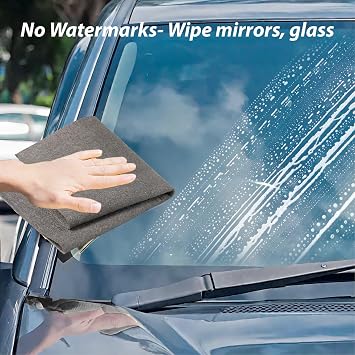 Thickened Magic Cleaning Cloth for Glass, 5Pcs Microfiber Cloth