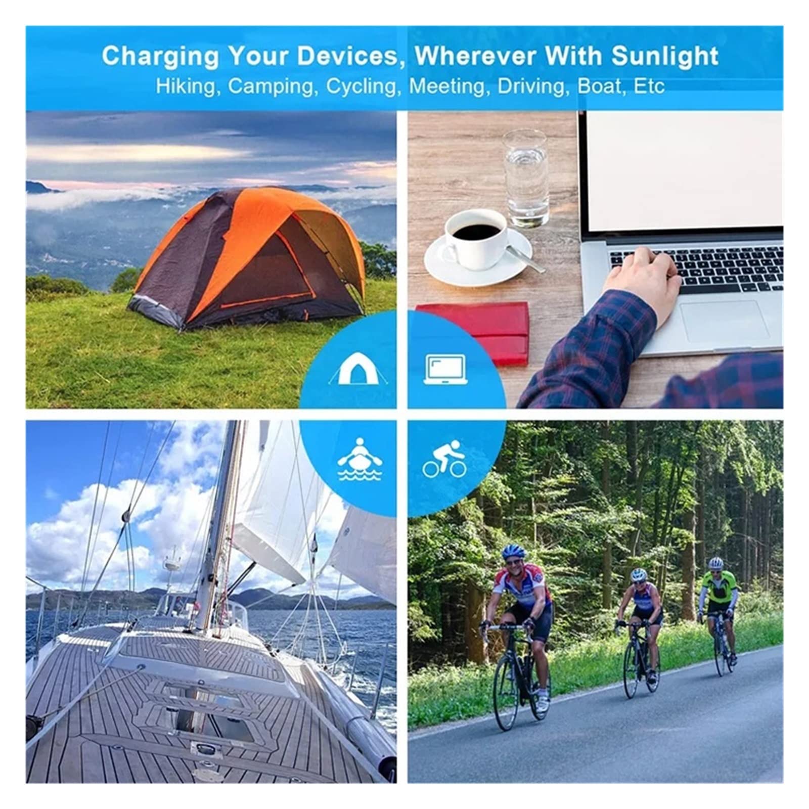 Pannello Solare Pannello Solare Solare 80W Solar Folding Pack Energy Storage Power Pannello Solare Modulo Fotovoltaico