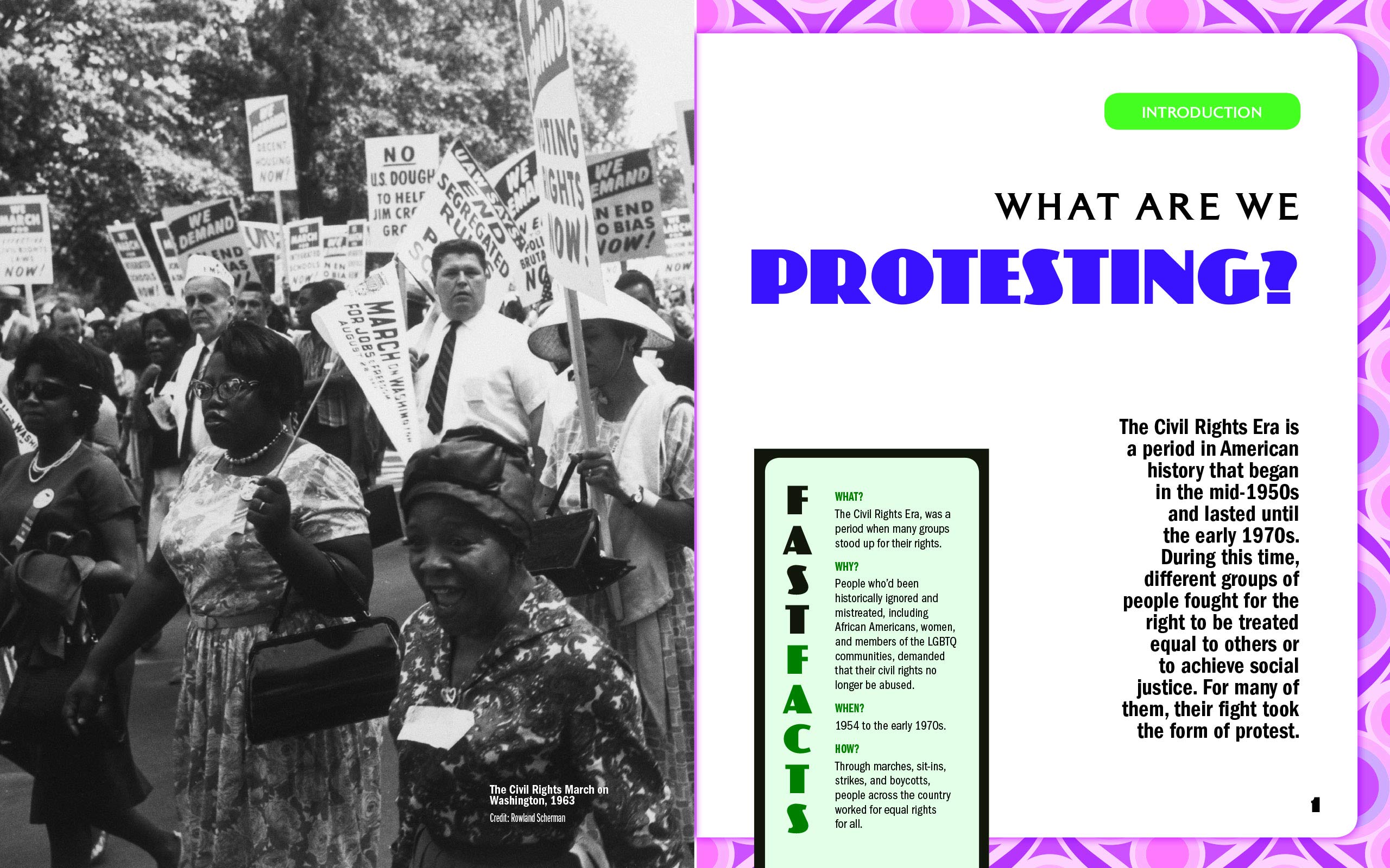 Boycotts, Strikes, and Marches: Protests of the Civil Rights Era