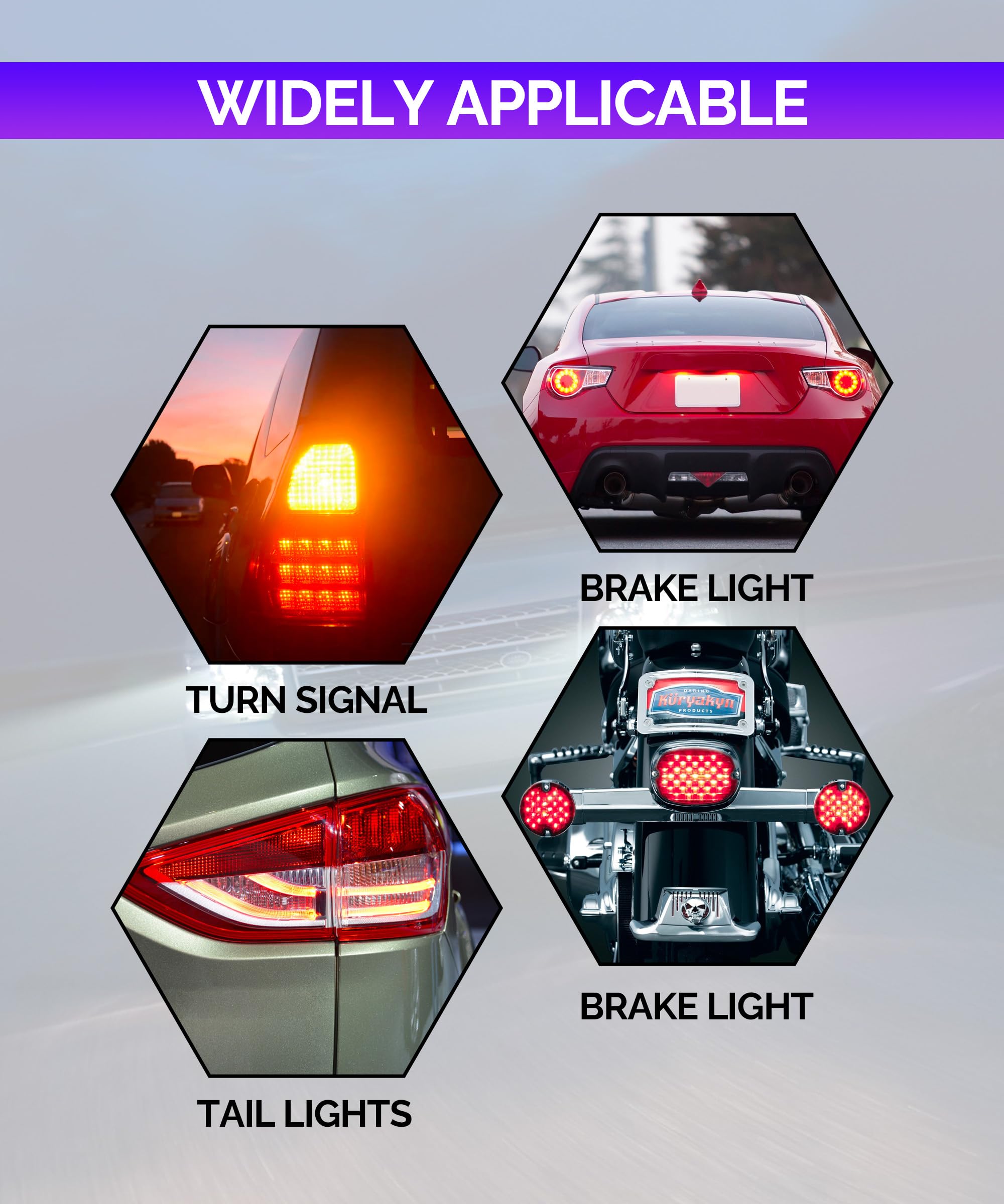 5 Connettori Portalampada Auto 3 Pin - Per Luci 1156 1157, Stop, Frecce, Retro - Foto 7