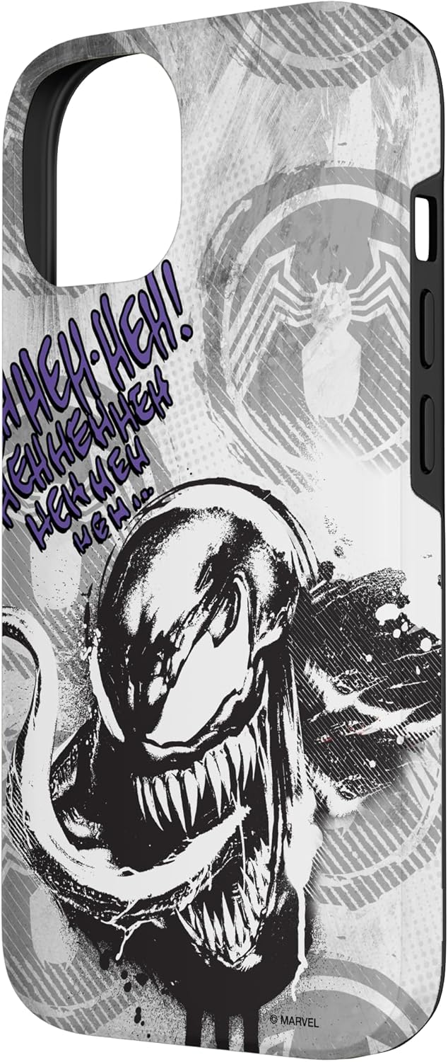 Marvel Venom Eddie Brock Symbiote Laugh Case for iPhone 14