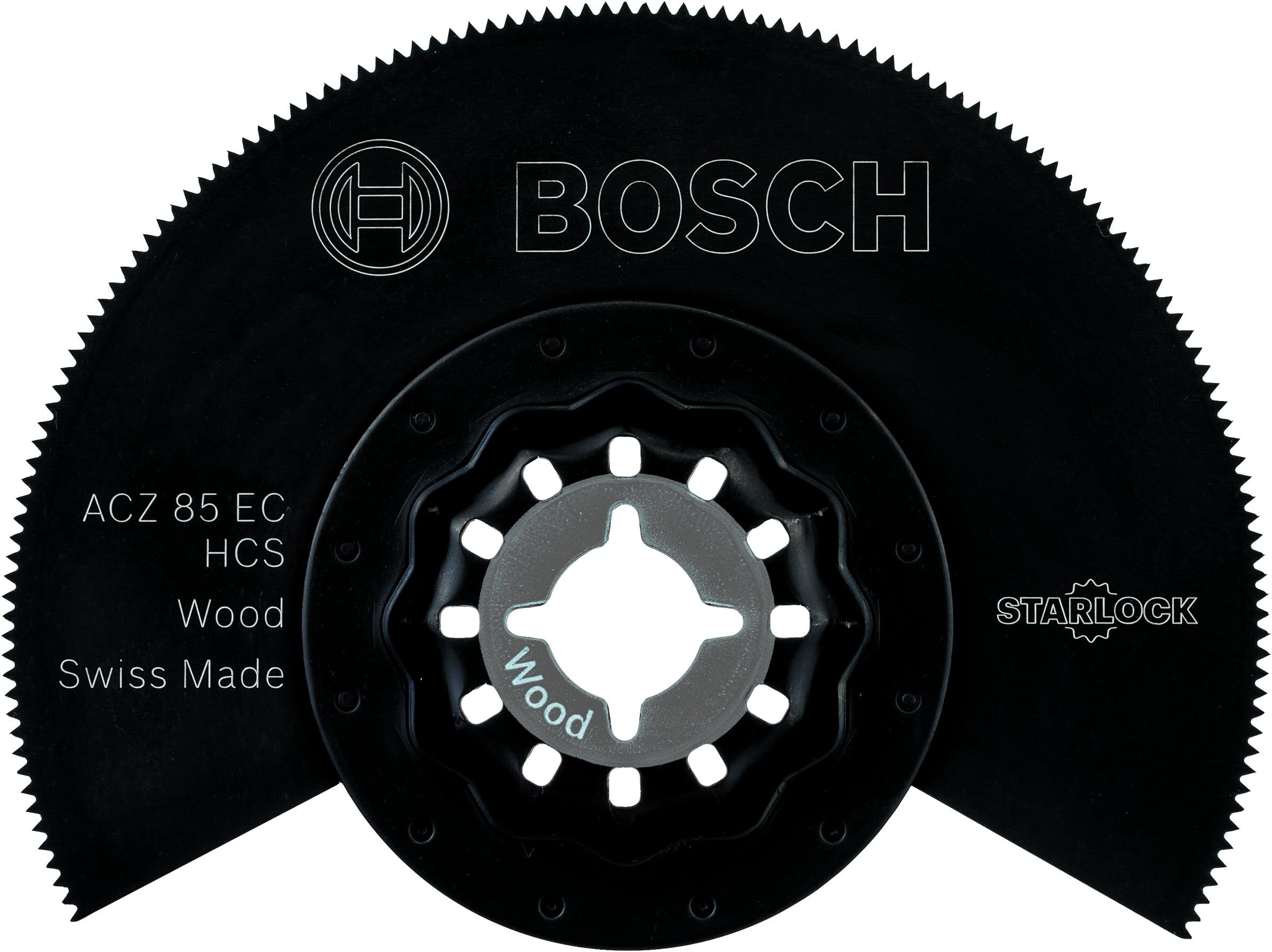 Bosch Professional 1x HCS Segment Blade ACZ 85 EC Wood (for Softwood, 85 mm, Accessory Multitool)