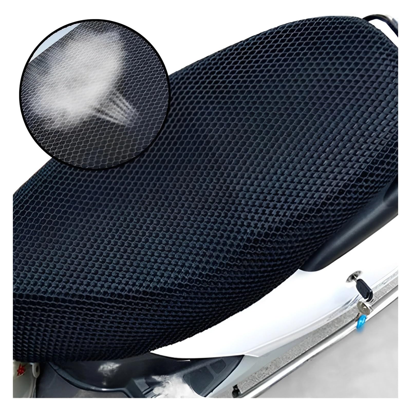 Protection Selle Moto Antidérapante NT1100 2022-2023 - Coussin 3D Nid D' Abeille Antidérapant Housse Siège Moto Honda