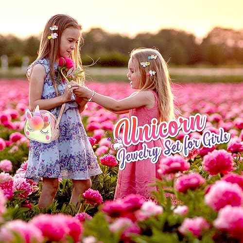 Miniatura 2 de SYOKZEY Regalos de unicornio para niñas, juguetes de unicornio regalos para niñas de 3, 4, 5, 6, 7, 8 años, juegos de joyas para niñas, regalos de