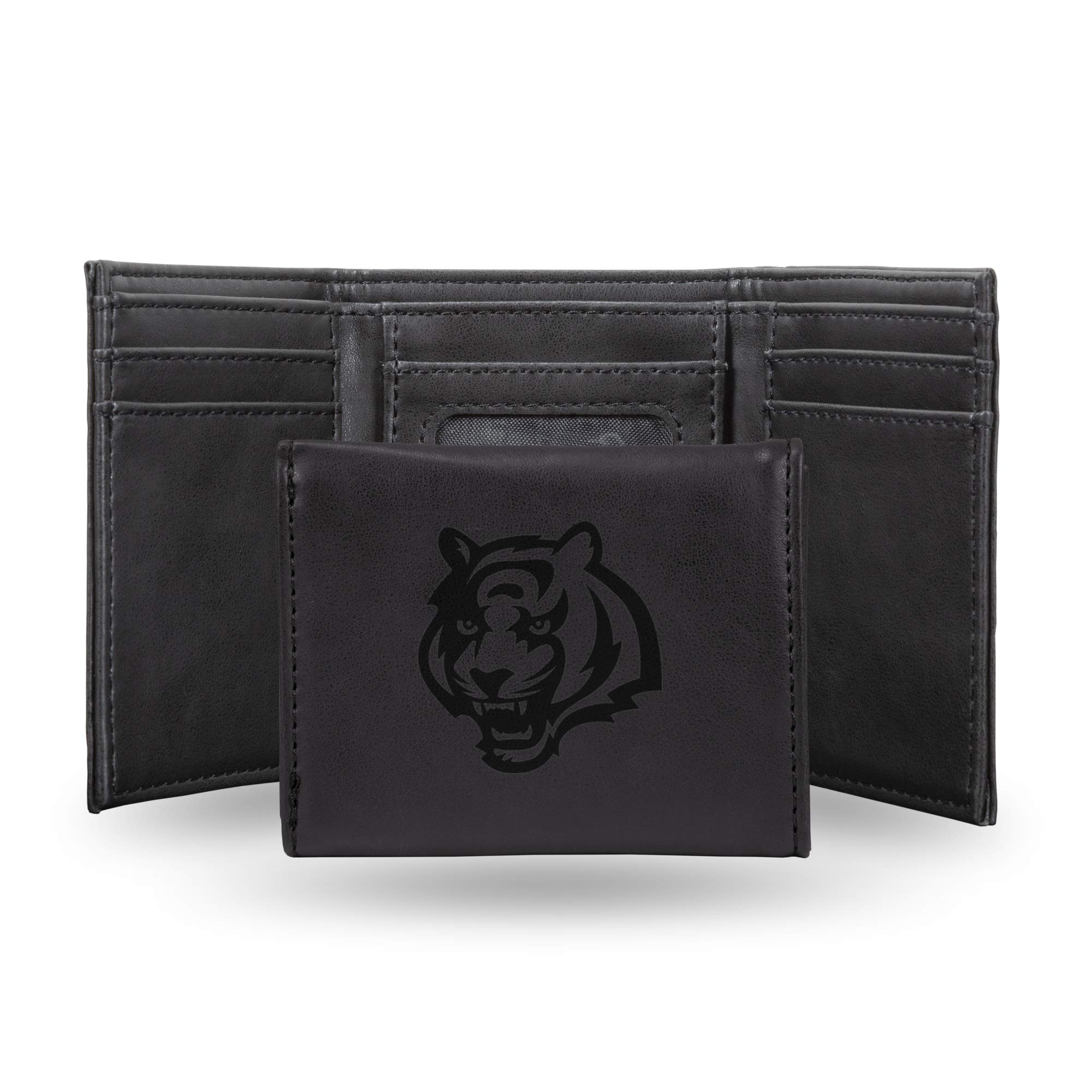Rico Industries NFL Laser Engraved Trifold Laser Engraved Tri-Fold Wallet - Men's Accessory