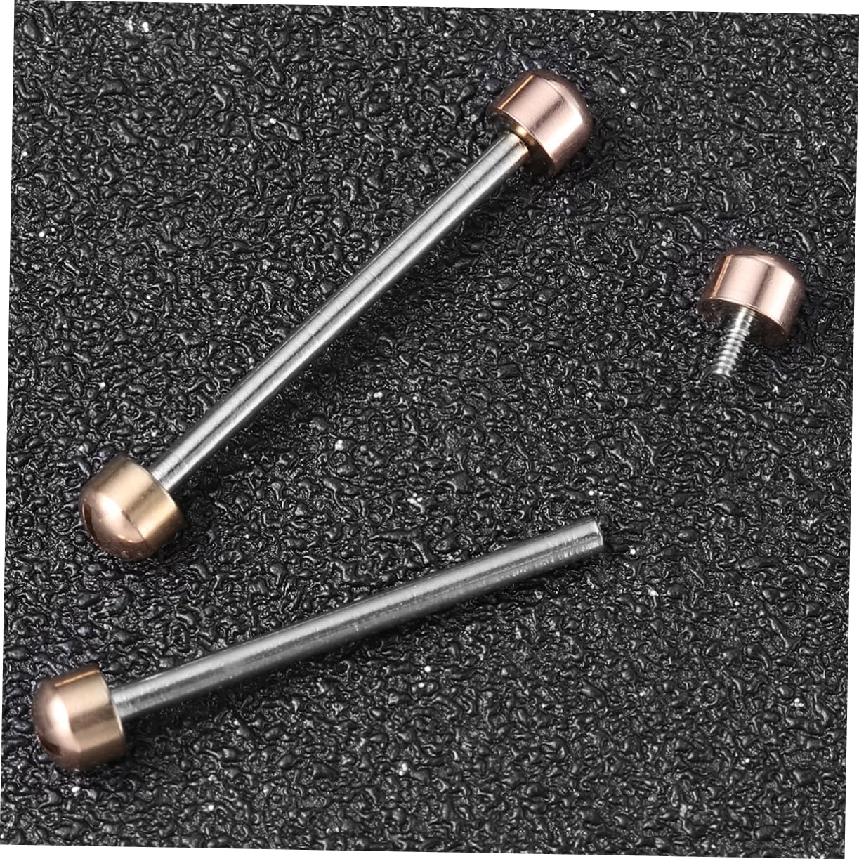 Gatuida 2 Piezas de Reloj para El Tornillo del Tornillo Piezas Reloj de Repuesto de La Cadena de Vigilancia de La Cadena de Remo