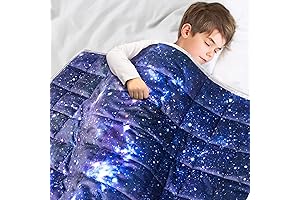 7lbs Weighted Sensory Blanket for Kids, 41 x 60Inches - Ultra Soft...