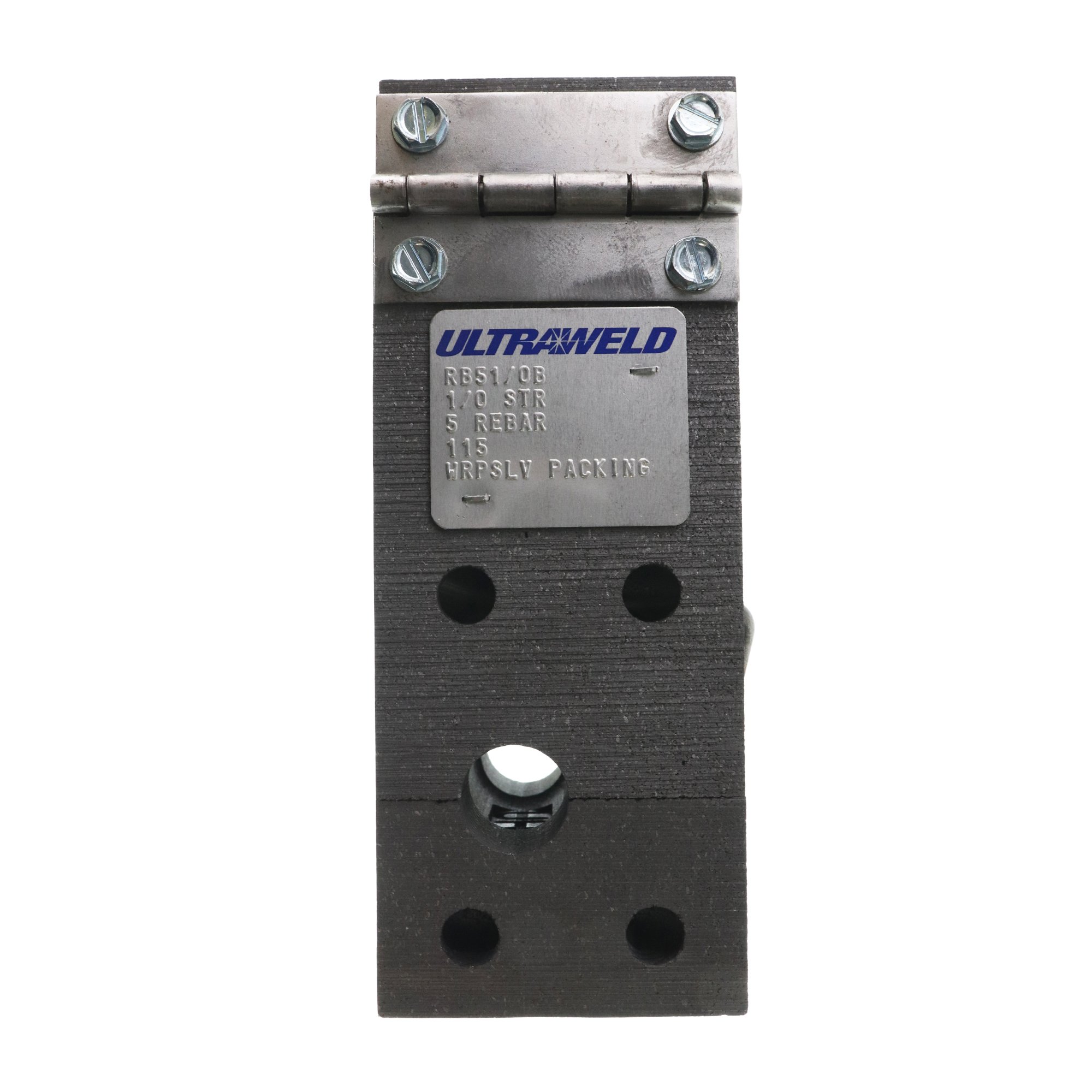 Harger RB51/0B Ultraweld Ultrashot #1/0 Stranded Cable to #5 Rebar Butt Mold