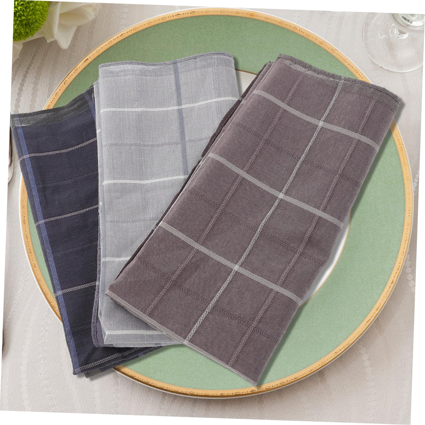 BESPORTBLE Taschentücher Herren Baumwolle Taschentuch Hochzeitstaschentücher Taschentücher Für Die Dame Brautduschengeschenk Einstecktücher Für Herren Königsblaues Bandana