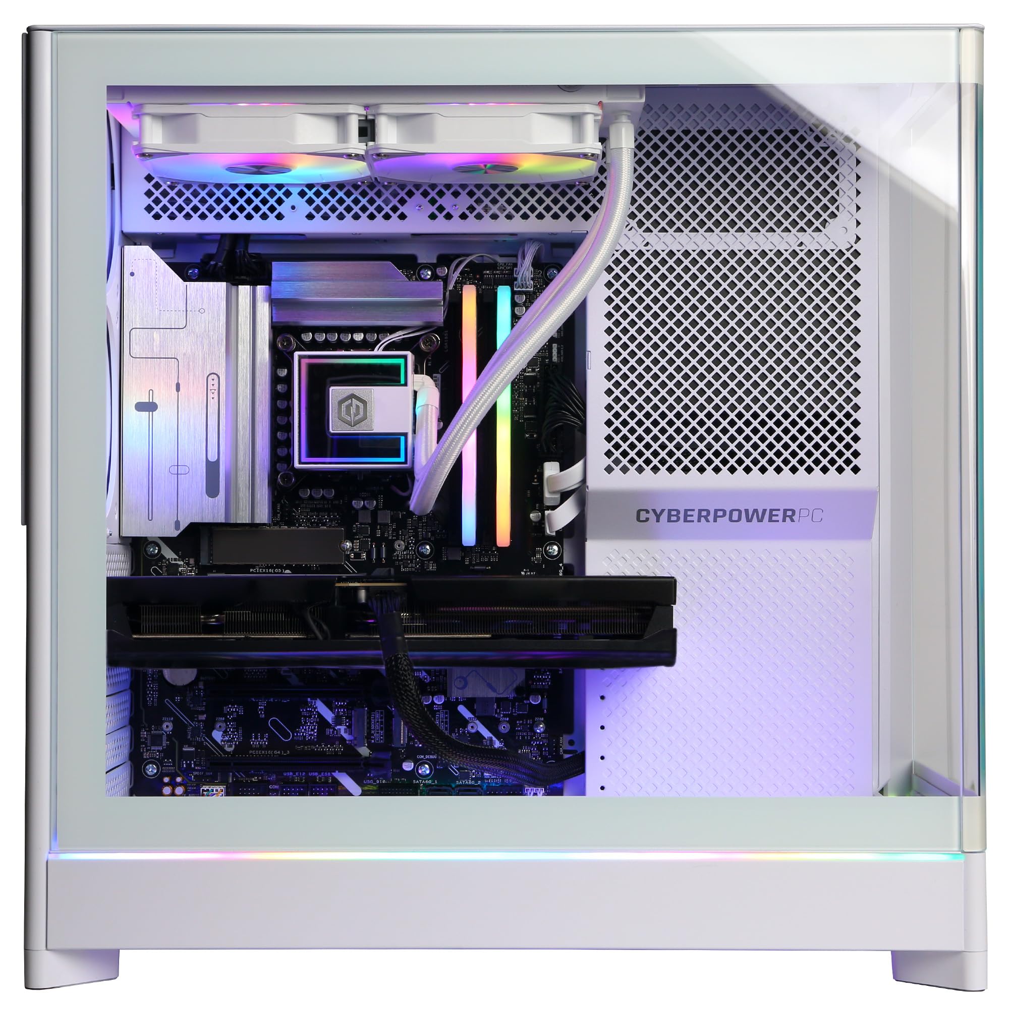 AI対応 VRAM44GB　R7 7700/ X870/ 2080Ti X2 CyberPowerPC Gaming PC, Intel Core Ultra 7 265KF, GeForce RTX 5070
