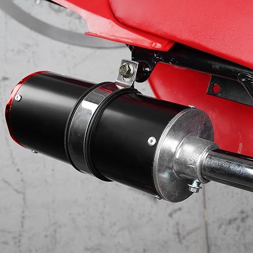 Miniatura 9 de Big Bore - Silenciador de escape de 1.102 in para CRF50 XR50 70cc 110cc 125cc SDG SSR Taotao Atomik Thumpstar Roketa Coolster Chinese Dirt Pit Bike