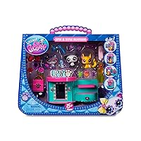 Littlest Pet Shop - Sweet and Style Set - Boutique 4 in 1 - Confezione con 3 Animali