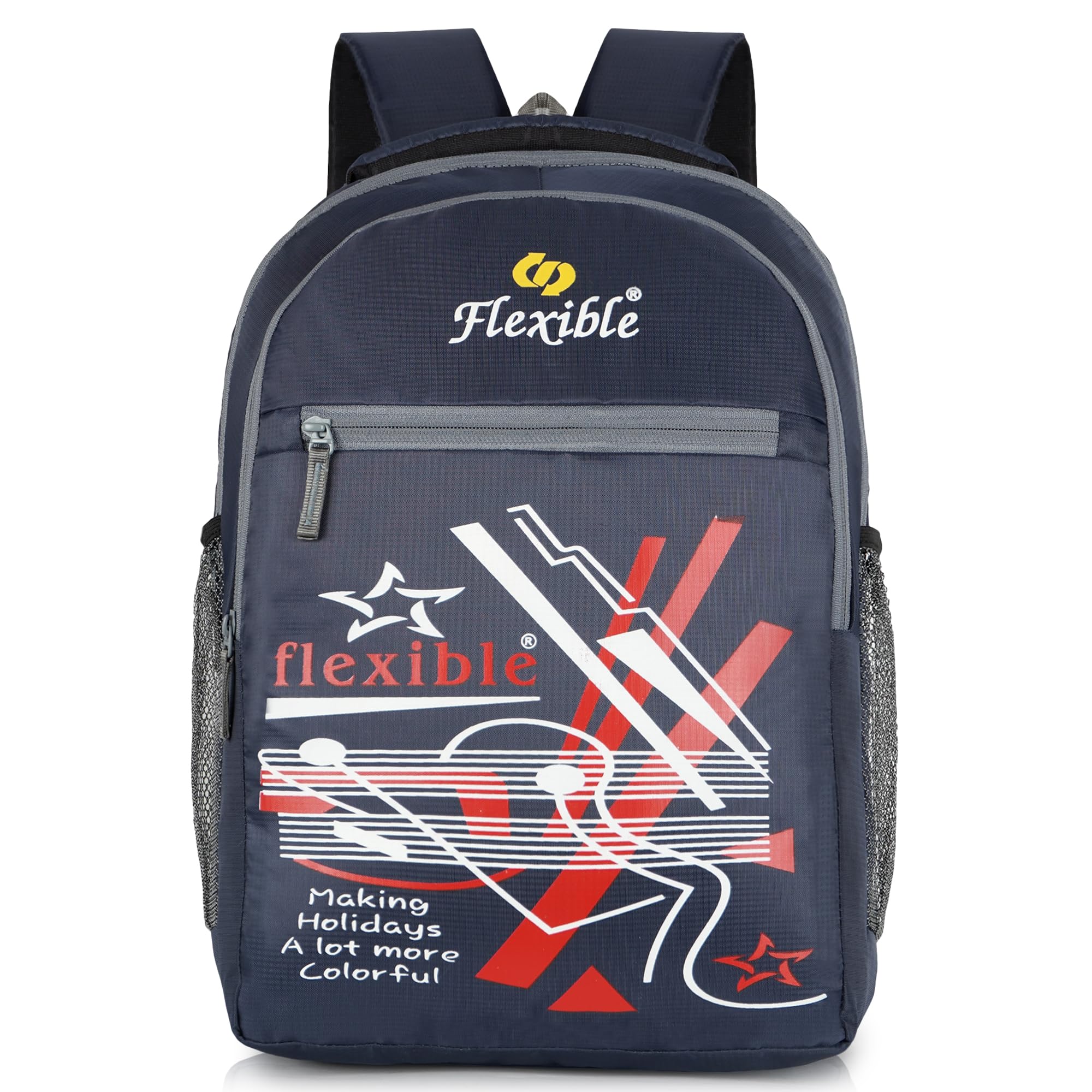 35L Printed Design Lightweight School,College,Travel bag for Both Boys & Girls Waterproof Backpack-image-11
