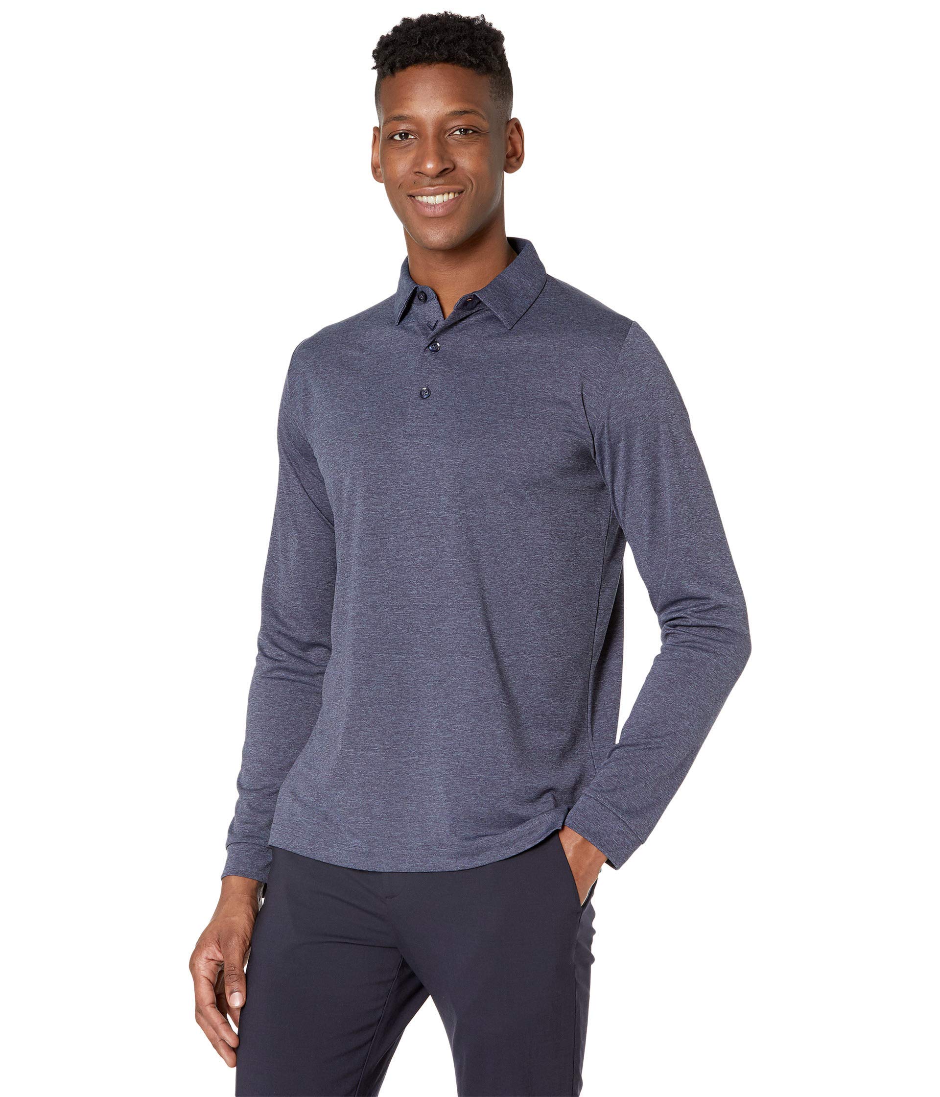 Callaway Swing Tech™ Polo de Golf À Manches Longues Polo Homme (Lot de 1)