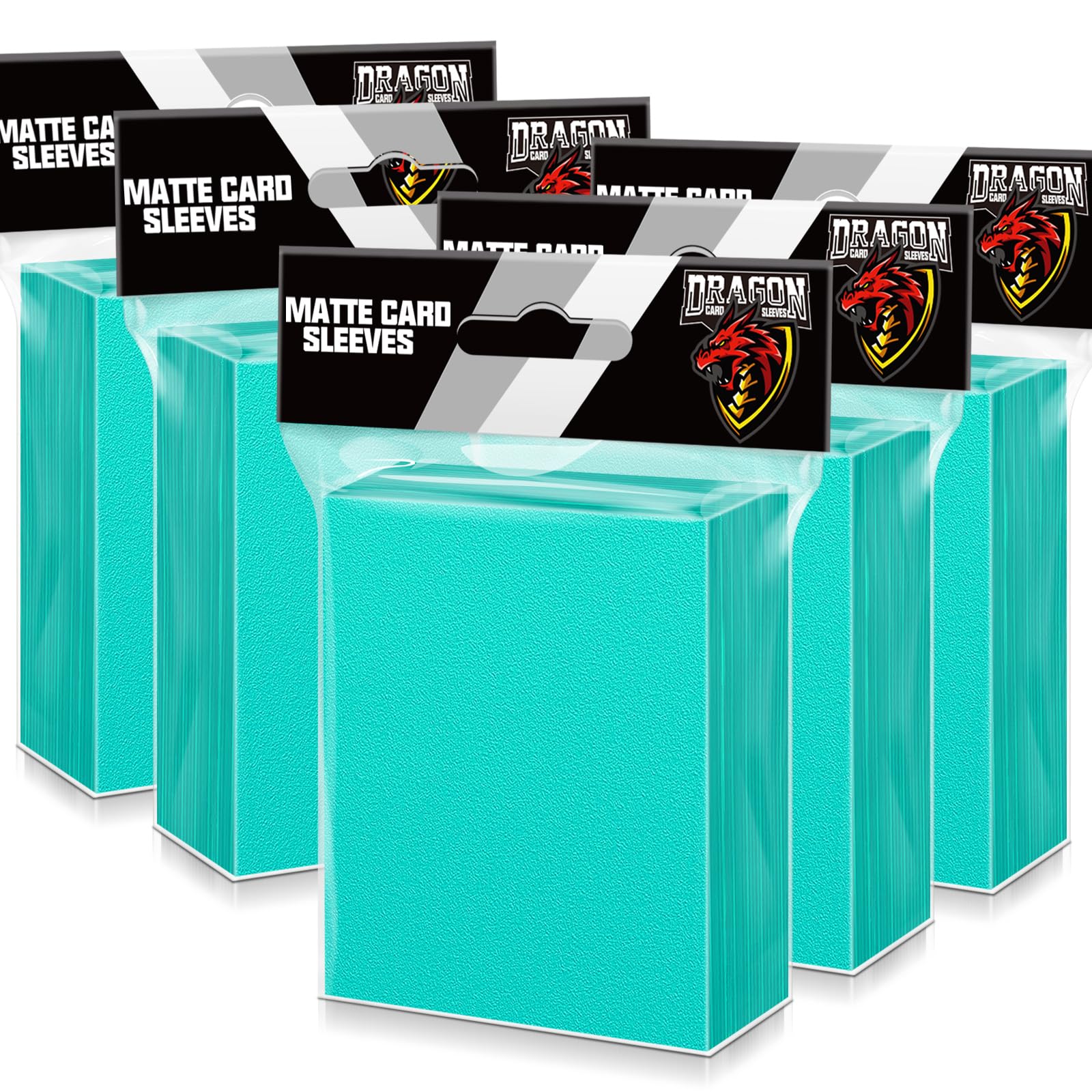 500ct MTG Card Sleeves, Matte Deck Protectors for TCG (Mint)
