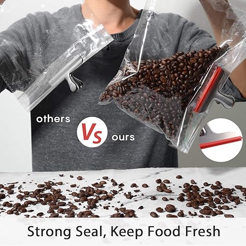 Miniatura 3 de House Again juego de 12broches para bolsas cubiertos de silicona, no más bordes afilados, con 3colores diferentes, perfectos para bolsas de