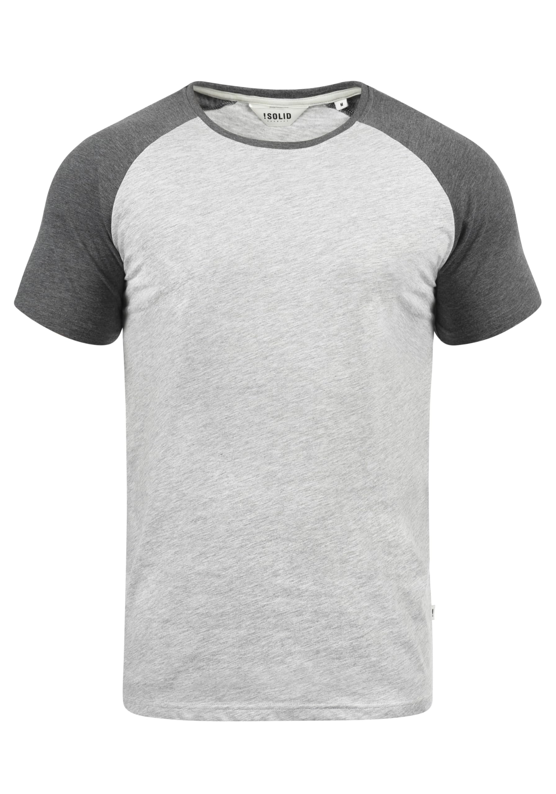 !Solid SDBastian Herren T-Shirt Kurzarm Shirt mit Rundhals-Ausschnitt Baumwollmischung Regular fit