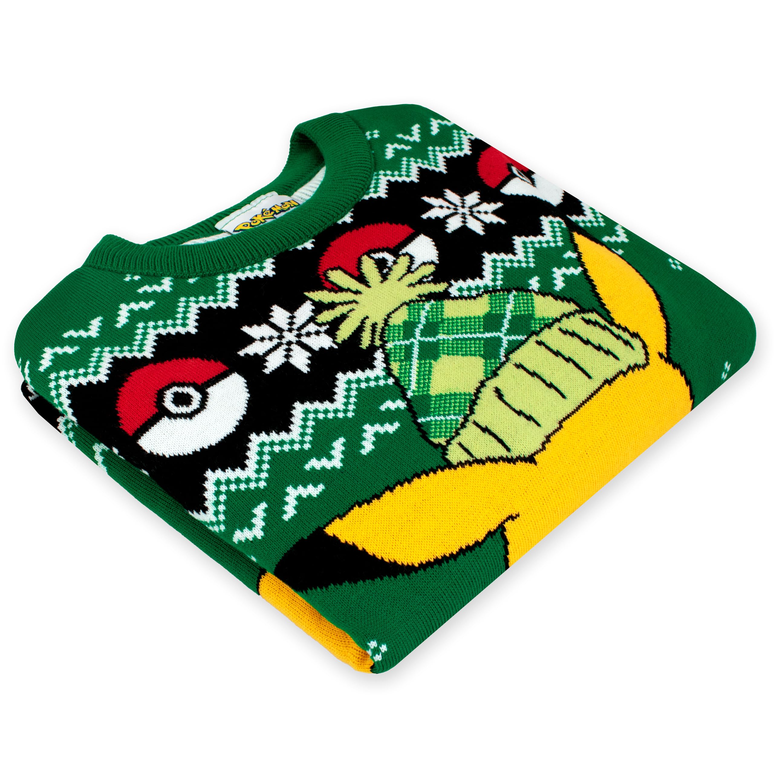 Pokémon Jersey de Navidad de Pikachu para niños