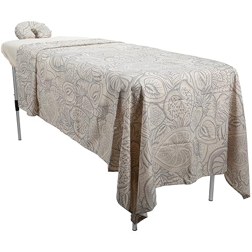 Miniatura 12 de Juego de mantas de 3 piezas de microfibra ForPro premium, Natural, 1, 1