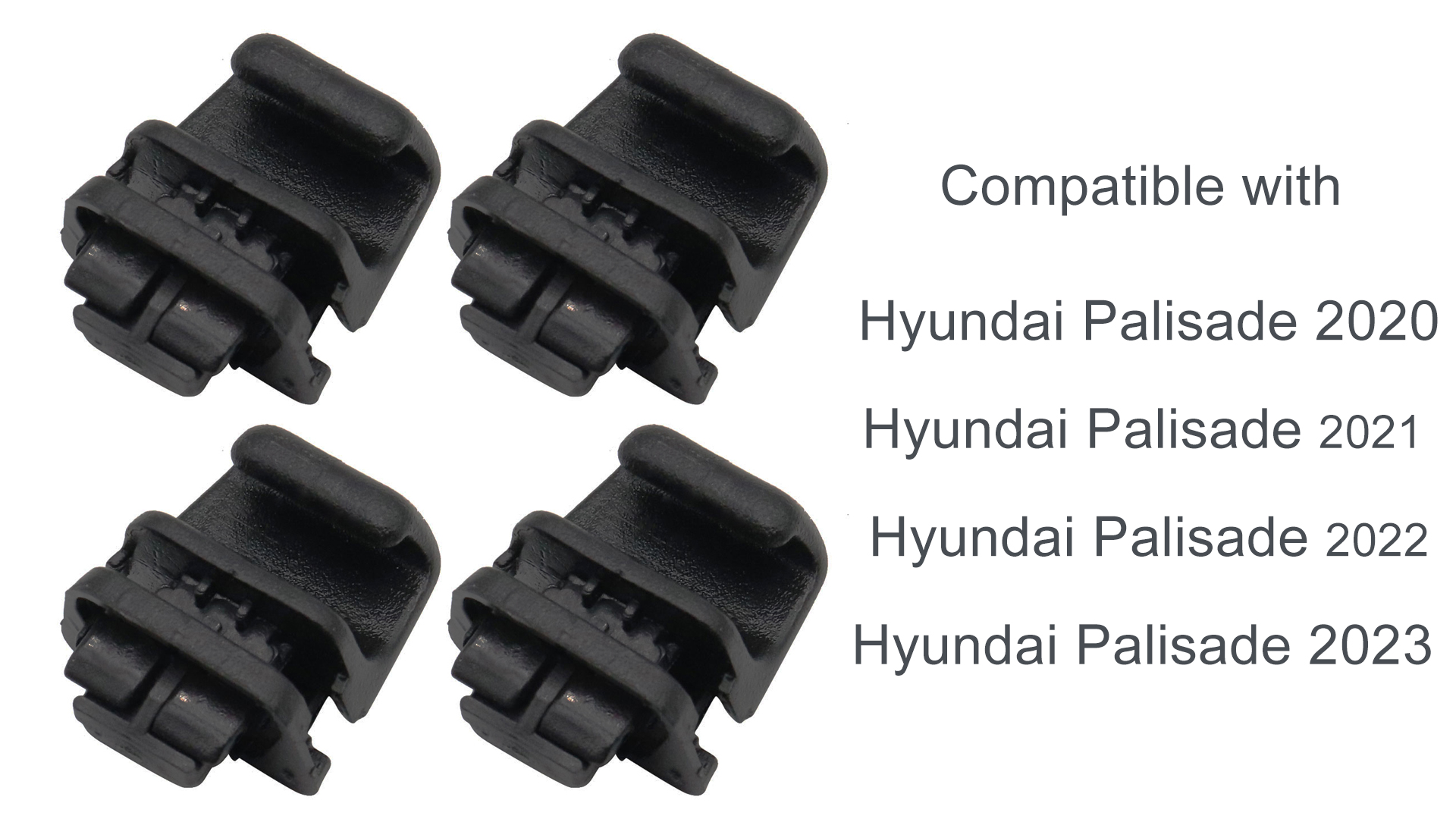 Lot De 4 Crochets De Rideau Arrière Authentiques OEM 83917-S8000-CA