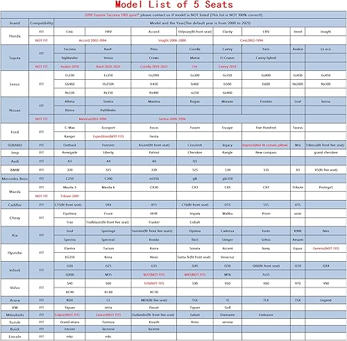 Miniatura 5 de Juego completo de fundas de asiento de automóvil, funda de cojín antideslizante de piel sintética para vehículo, protectores impermeables para