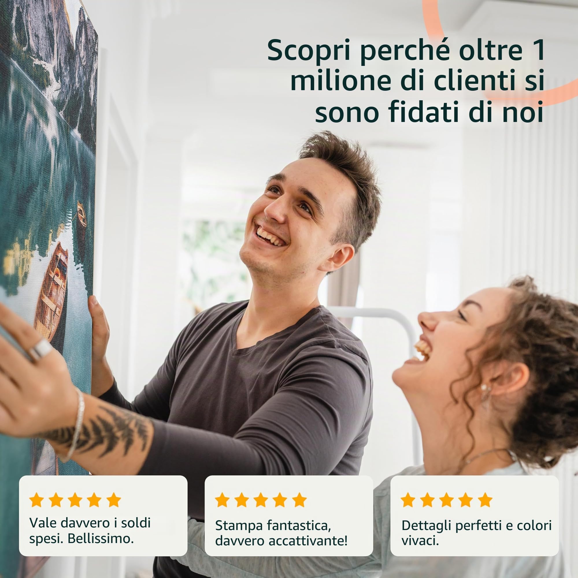 murando - Quadro per la cucina 110x80 cm 5 Pezzi Set Stampa su tela XXL Immagini Moderni Murale Fotografia Grafica Decorazione da parete Quadri Componibili Coffee Caffe j-C-0091-b-m